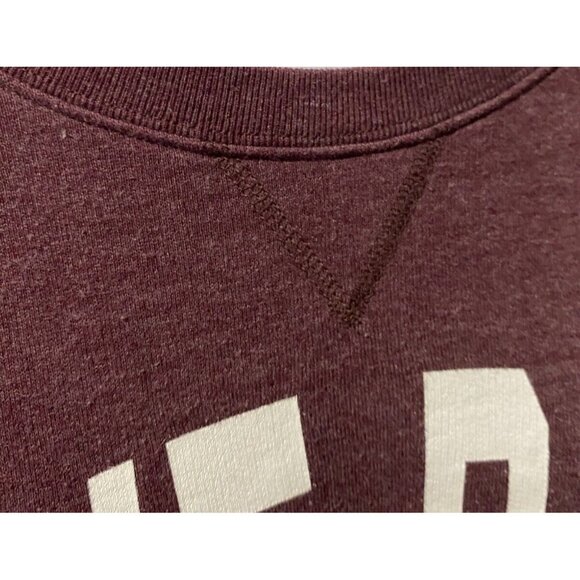 PINK BY Victoria's Secret Sweatshirt Women's Small Solid Long Sleeve Oversize - Picture 13 of 14